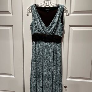 Preswick & Moore Perceptions Black and Blue Women's Dress 6P EUC